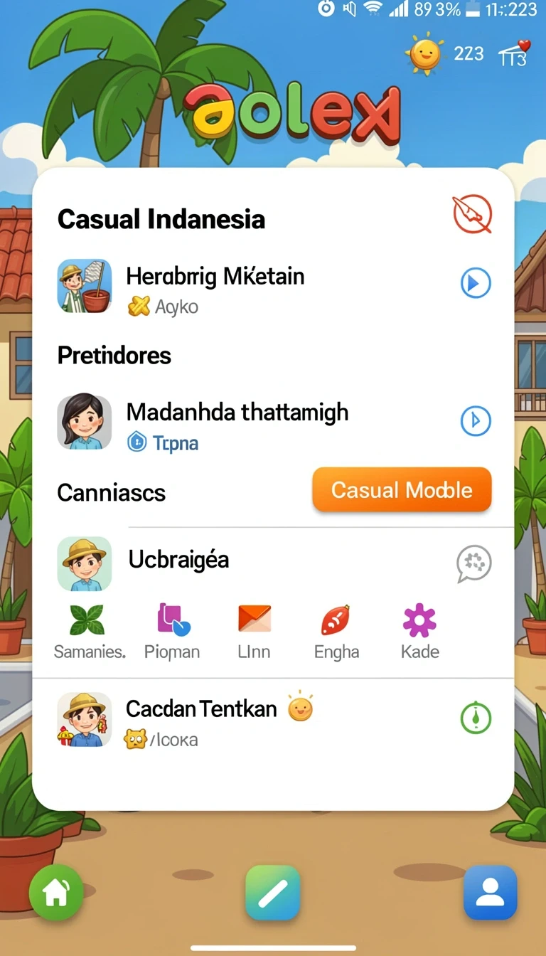f7f7 - Tangkapan layar menampilkan pemandangan indah dunia F7F7.
