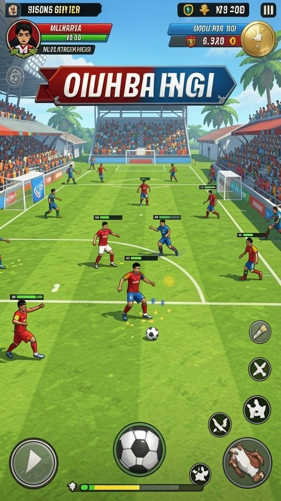 lnterwin - Tampilan level yang menakjubkan dengan banyak detail.