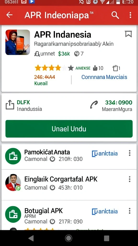 luckydf - Tampilan antarmuka yang menarik dan intuitif.